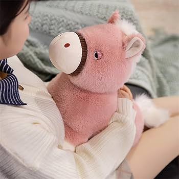  ぬいぐるみ Cushy Pony 馬 ウマ ピンク　入手困難 Amazon.co.jp: Qaba 子供用 ぬいぐるみ 揺れる馬 乗馬 リアルな